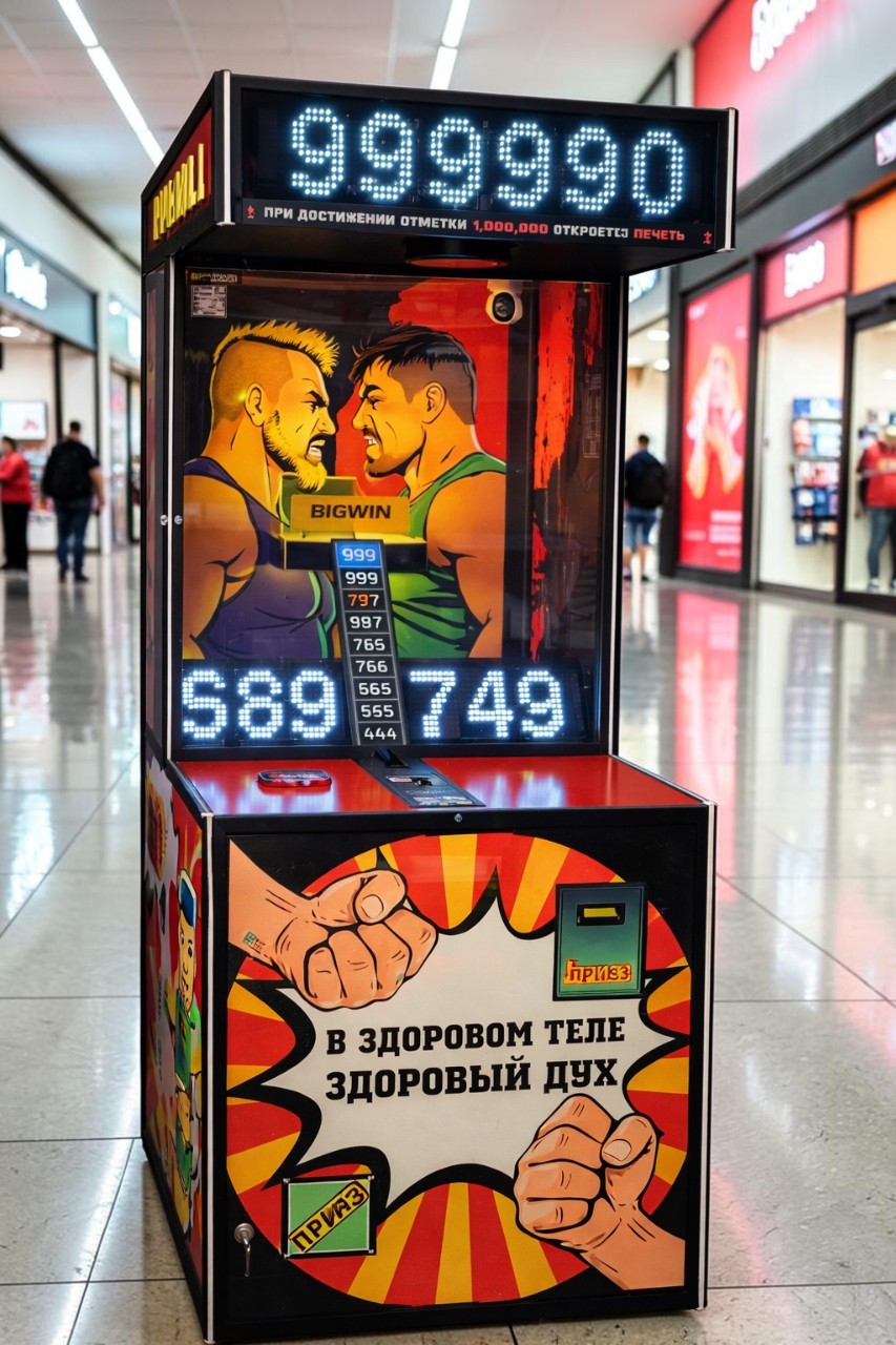 Аттракцион strong_man